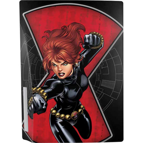 Marvel Black Widow Natasha Romanova PS5 Console Skin